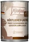 Mjamjam Katzen-Nassfutter Purer Fleischgenuss K&ouml;stliches Lamm Pur 400 g