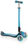 Globber Elite Deluxe Lights Tretroller Kinder 120/80 mm ABEC 5 3-R&auml;drig