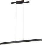 Trio LED Pendelleuchte Belfast Schwarz matt 1500 mm x 1155 mm x 142 mm