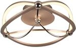 Trio LED Deckenleuchte Charivari Messing matt 140 mm x 410 mm x 410 mm