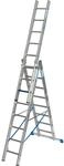 Krause Vielzweckleiter Stabilo +S 3 x 8 Sprossen/Stufen 490 x 97 x 183 cm