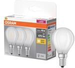 Osram Leuchtmittel E14 Tropfenform 2.700 K 470,m 4,2 W 3er Set