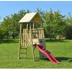 Wendi Toys Kinderspielturm Hase inkl. Rutsche & Kletterwand 270 cm x 110 cm x 26