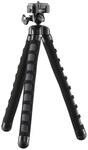 Mantona Kaleido Flex Stativ Deep Grey 270X43X43Mm Biegbar Kugelkopf Reisestativ