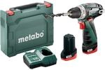 Metabo Akku-Bohrschrauber Metabo PowerMaxx BS Basic inkl. 2 Ah Akkus mit Koffer