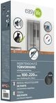 Easy Life Insektenschutz Magnet-T&uuml;rvorhang Premium 100 cm x 220 cm Anthrazit