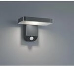Trio LED-Au&szlig;enwandleuchte Esquel mit Solarmodul Anthrazit