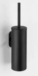 Wenko Turbo-Loc Edelstahl WC-Garnitur Orea Black Matt 9 x 39 x 12.5 cm