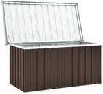 vidaXL Gartenbox Braun 129 x 67 x 65 cm