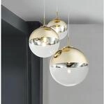 Globo Pendelleuchte Varus Metall Goldfarbig