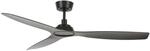 Lucci Air Energiespar Deckenventilator mit Fernbedienung Moto Schwarz 132 cm