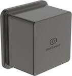 Ideal Standard Brauseschlauchanschluss Idealrain Atelier eckig Magnetic Grey