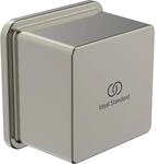 Ideal Standard Brauseschlauchanschluss Idealrain Atelier eckig Silver Storm
