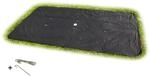 EXIT Ebenerdiges Trampolin Abdeckplane Rechteckig 305 cm x 519 cm