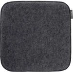 Sitzkissen Avaro Uni Form 47 Anthrazit 35 cm x 35 cm