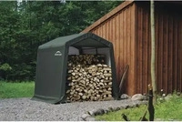 Shelter Logic ShelterLogic Folienger&auml;tehaus 5,76 m&sup2; Gr&uuml;n 240 cm x 240 cm
