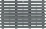 Wenko Badematte Indoor & Outdoor 50 cm x 80 cm Grau