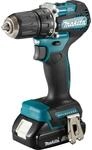 Makita Akku-Bohrschrauber DDF487RAJ inkl. 2 Ah Akkus mit Koffer