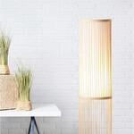 Brilliant Standleuchte Nori 1-flammig Natur und Wei&szlig;