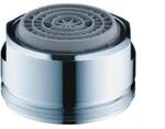 Hansgrohe QuickClean Luftsprudler M24x1 mit Durchflussbegrenzer 7,/min Chrom