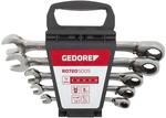 Gedore Ringratschen-Maulschl&uuml;ssel Satz R07205005 umschaltbar 8 - 19 mm 5-teilig