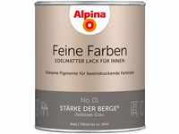 Alpina Feine Farben Lack No. 01 Stärke der Berge® Grau edelmatt 750 ml