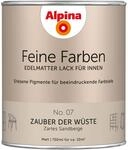 Alpina Feine Farben Lack No. 07 Zauber der W&uuml;ste&reg; Beige edelmatt 750 ml