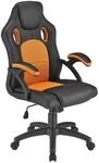 Juskys Racing Schreibtischstuhl Montreal Orange
