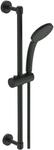 Ideal Standard Brausekombination Idealrain Handbrause rund Silk Black
