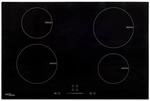 vidaXL Induktionskochfeld mit 4 Platten Touch Control Glas 77cm 7000 W 51439