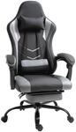 Vinsetto Ergonomischer Gaming Stuhl H&ouml;henverstellbar 62x52x128 cm