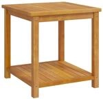 vidaXL Beistelltisch Massivholz Akazie 45x45x45 cm 44128