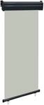 vidaXL Balkon-Seitenmarkise 85x250 cm Grau 48410