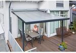 Gutta Terrassen&uuml;berdachung Bausatz Anthrazit 306 cm x 406 cm