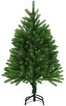 vidaXL K&uuml;nstlicher Weihnachtsbaum Naturgetreue Nadeln 120 cm Gr&uuml;n