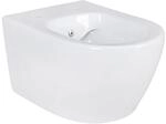 Belvit Sp&uuml;lrandloses Wand-WC Dusch-WC mit Taharet Bidet Funktion Wei&szlig;