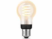 Philips Hue LED-Leuchtmittel White Ambiance E27 Einzelpack Filament 550 lm