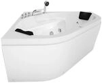 AcquaVapore Whirlpool Pool Badewanne Eckwanne Wanne W20-SC 140x140 mit Farblicht