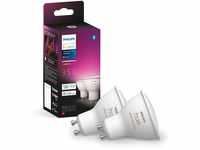 Philips Hue LED-Spot GU10 White & Color Ambiance Doppelpack 2 x 350 lm