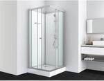 Sanotechnik Komplettdusche Eck Forte 1 Chromoptik