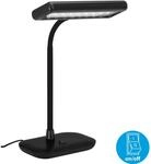 Brilo LED-Tischleuchte Daylight Schwarz