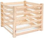 Westmann Komposter L&auml;rche 100 cm x 100 cm x 80 cm FSC&reg;