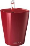Lechuza&reg; Pflanzgef&auml;&szlig; Mini-Deltini Scarlet Rot hochglanz &Oslash; 10 cm