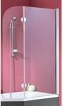 Echtglas Wannenaufsatz 2-teilig Mod. A 1.400 mm x 800/340 mm Glas 5 mm
