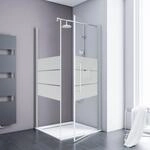 Schulte ExpressPlus Dreht&uuml;r inkl. Seitenwand AlexaStyle2.0 90 x 90 x 192 cm