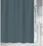 Spirella Duschvorhang Primo 240 cm x 180 cm Anthrazit
