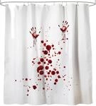 Sanilo Duschvorhang Blood Hands 180 x 200 cm
