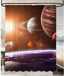 Sanilo Duschvorhang Planeten 180 x 200 cm