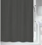 Spirella Duschvorhang Primo 120 cm x 200 cm Anthrazit