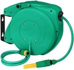 Tectake Schlauchtrommel Mit &frac12; Zoll Schnellkupplung Arbeitsdruck 8 Bar Aufroll